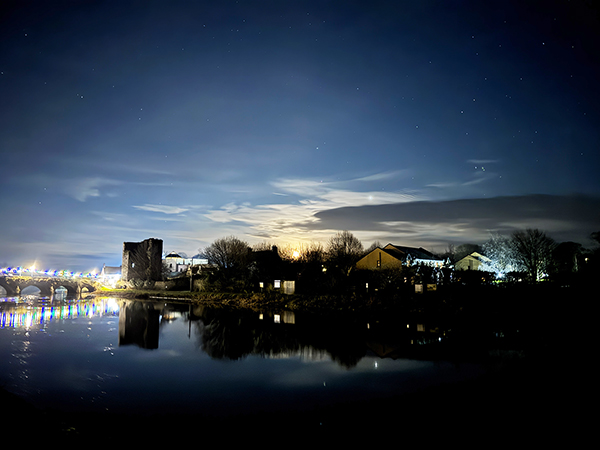 Carlow Castle at Dawn