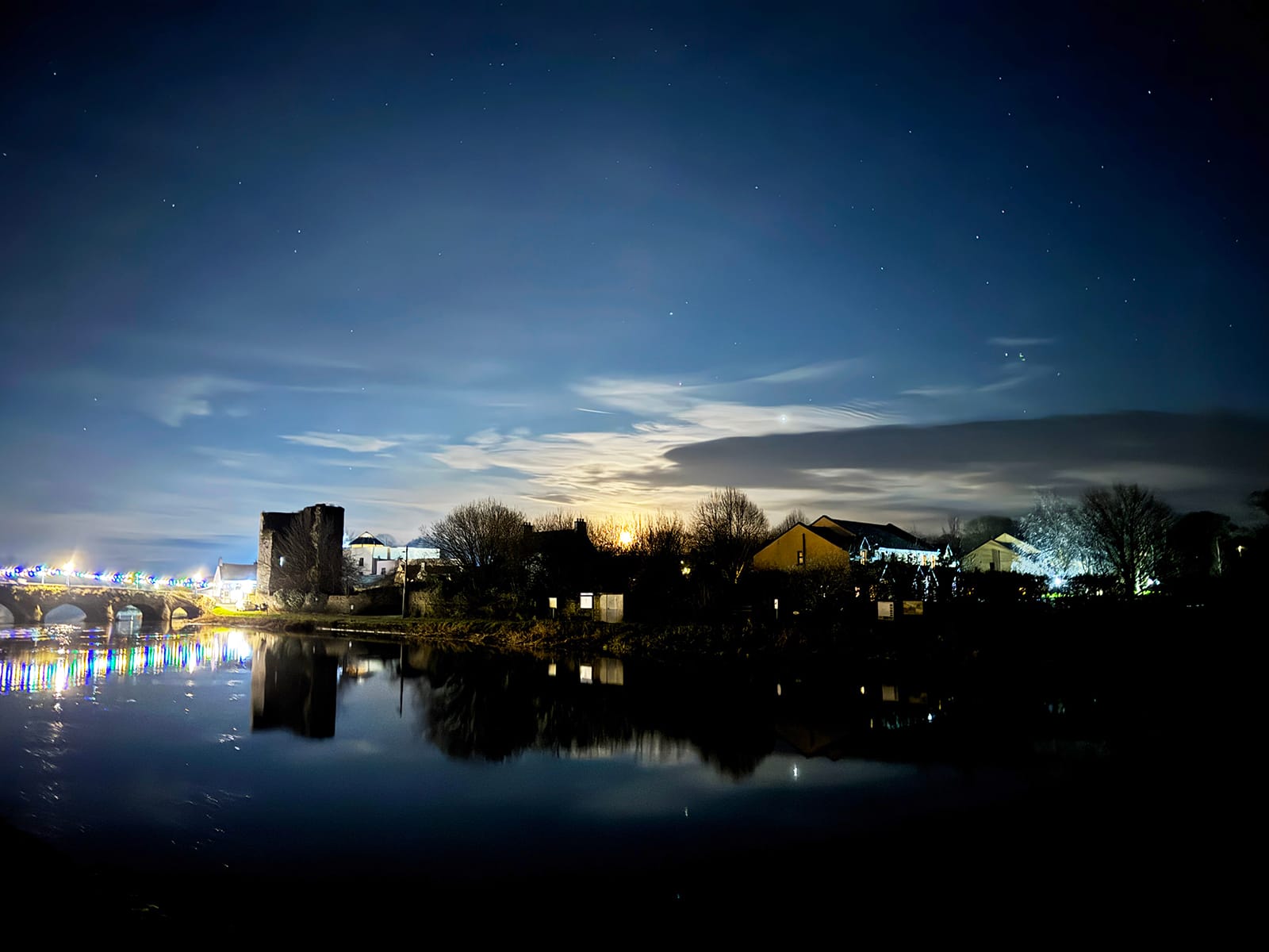 Carlow Castle at Dawn